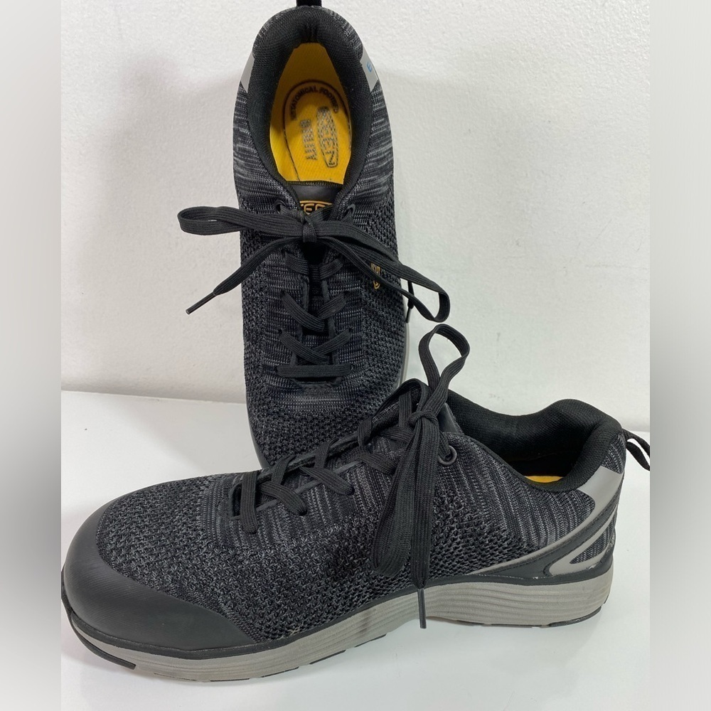 Keen Work Shoe Womens Size 10M Safety Toe Utility Sparta ESD Black EUC